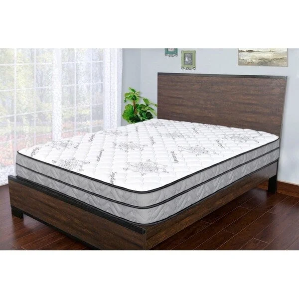 Sleep Therapy Signature Medium Firm Euro-Top Qulited Mattress, Twin