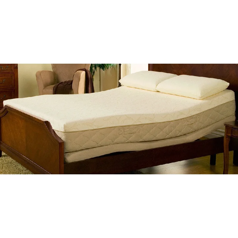 Sleep Zone 10-inch Hybrid Queen-size Memory Foam Mattress