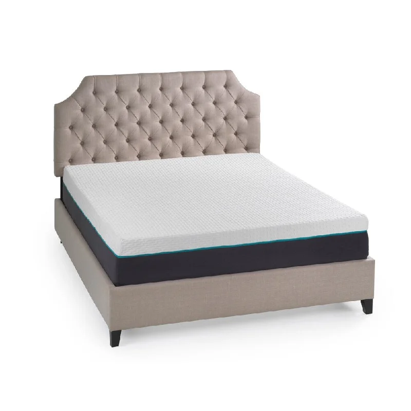 Sleep Zone Malibu 12-inch Full-size Memory Foam and Latex Hybrid Mattress