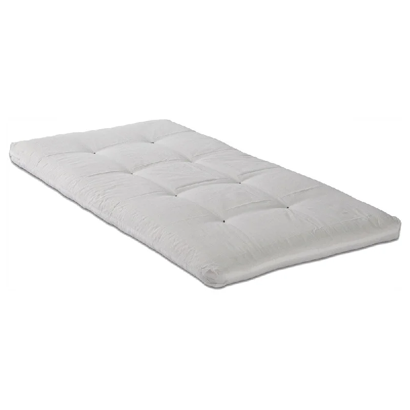 Somette 5-inch Double-sided Cotton/Foam Youth Twin-size Memory Foam Mattress (Mattress Not Included)