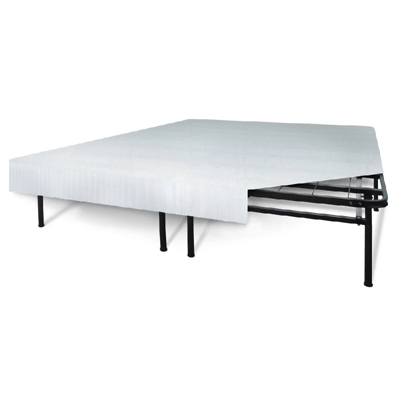 SwissLux 'I-Flex' Queen-size Foundation + Frame Mattress Support System