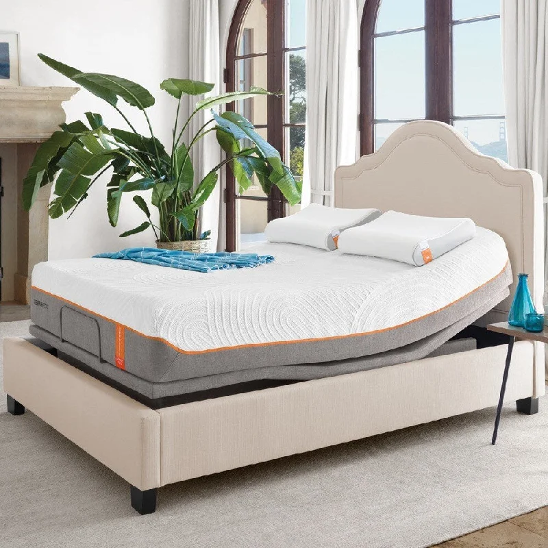 TEMPUR-Contour Supreme 11.5-inch Twin XL-size Ergo Premier Adjusable Mattress Set