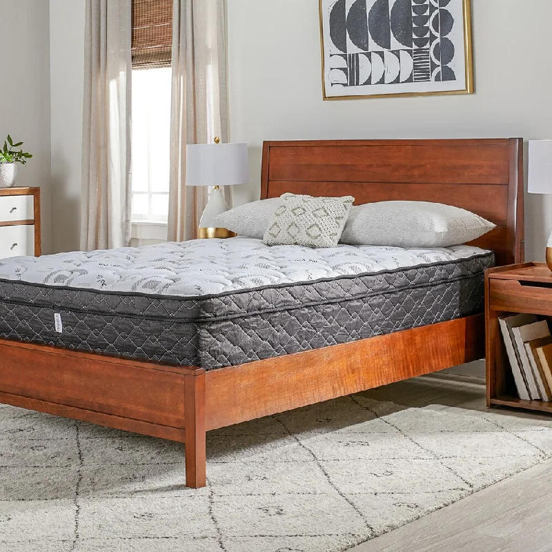 Wolf's 12-inch Wrapped Coil Euro Top Mattress