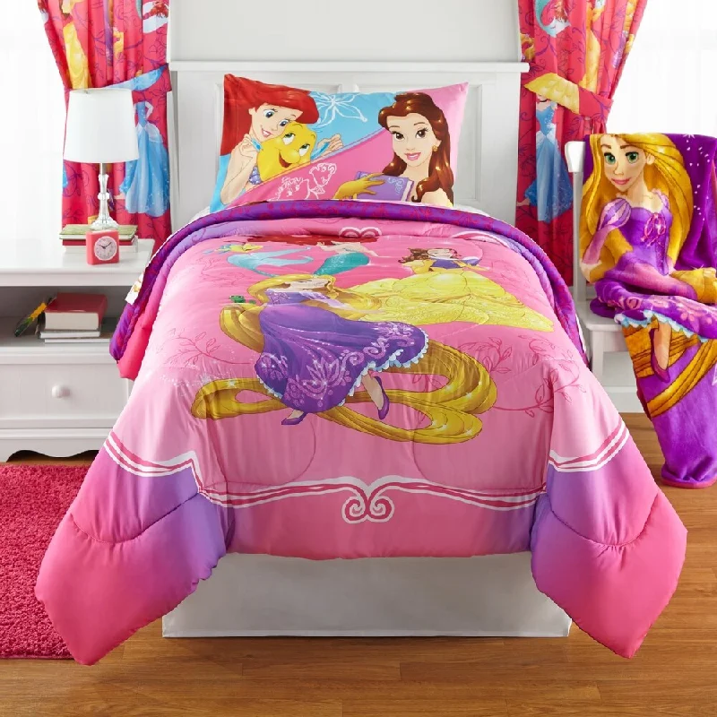 Disney's Bedazzling Princess 5-piece Bed In A Bag Set