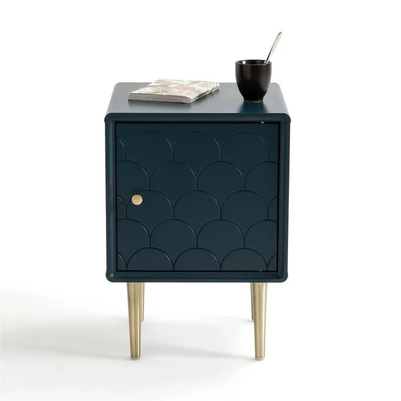 Luxore Bedside Table with Reversible Door