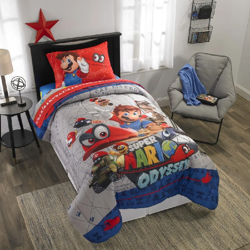 Nintendo's Super Mario "Caps Off" Bed in a Bag