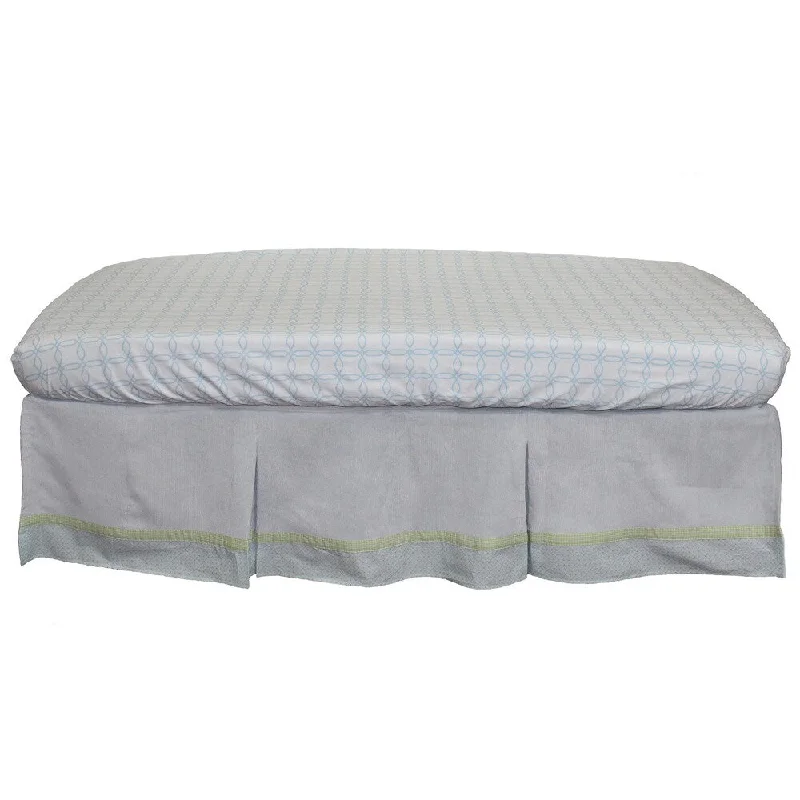 Nurture Basix Baby Blue Corduroy 2-piece Bedding Starter Set