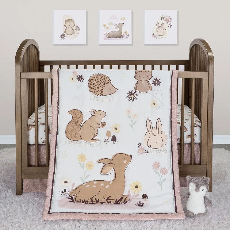 Sweet Autumn 4 Piece Crib Bedding Set